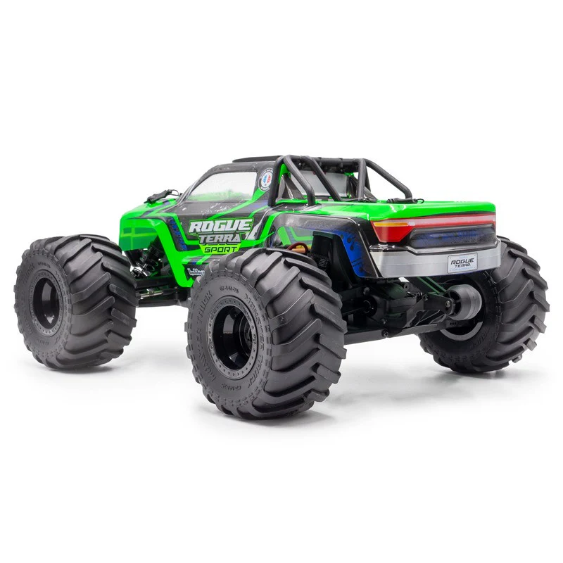Combo Hobbytech Rogue Terra Sport vert Monster Brushless 4x4 RTR 1/10 - Image 4