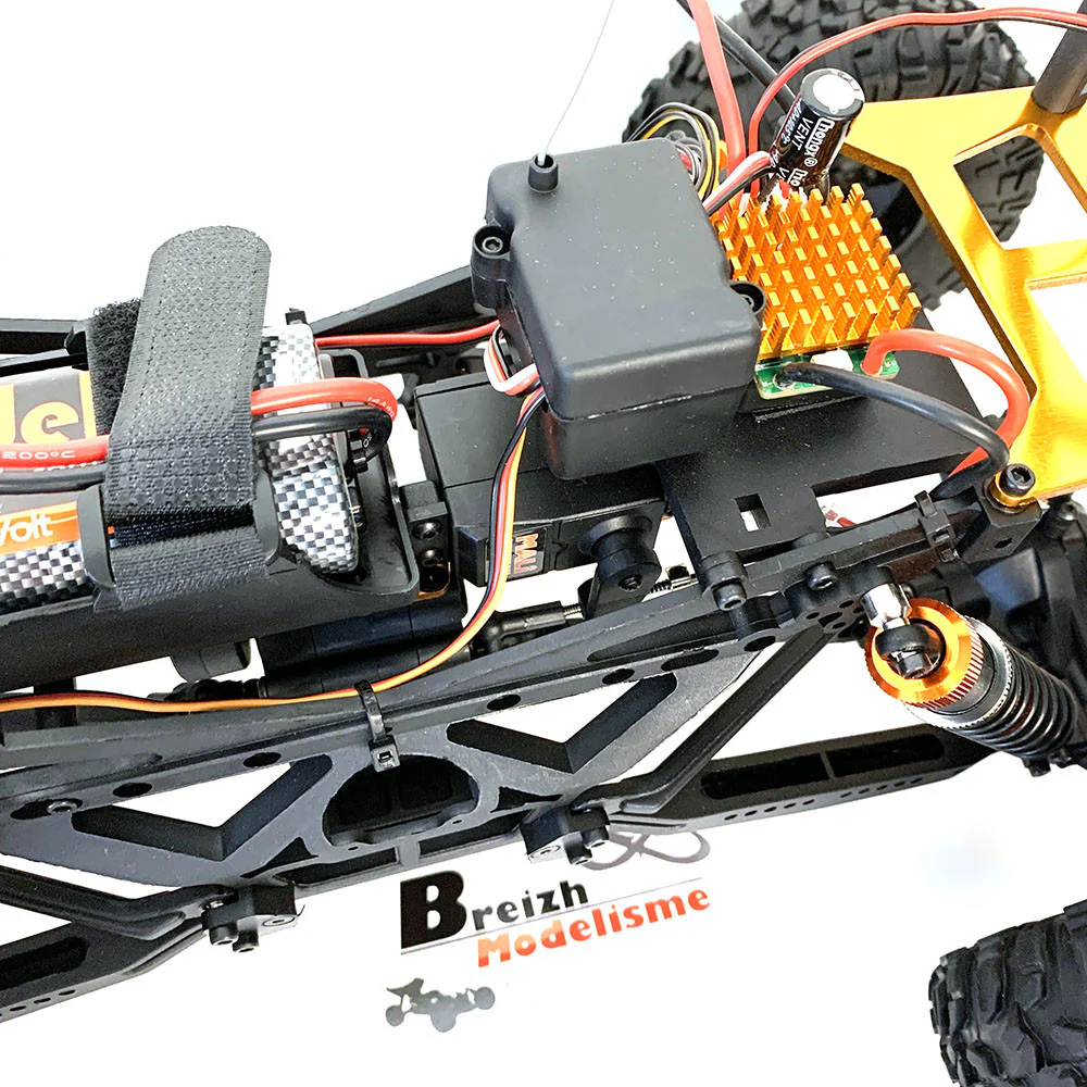 DF Models Crawler 1/10 avec Leds et Treuil - Kanyon DF-4J 4WD XL - 3105 - Image 6