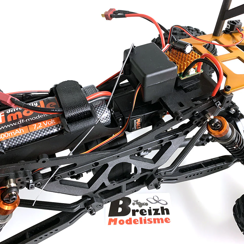 DF Models Crawler 1/10 RTR avec leds et Treuil, Kanyon DF-4J 4WD 3119 - Image 14