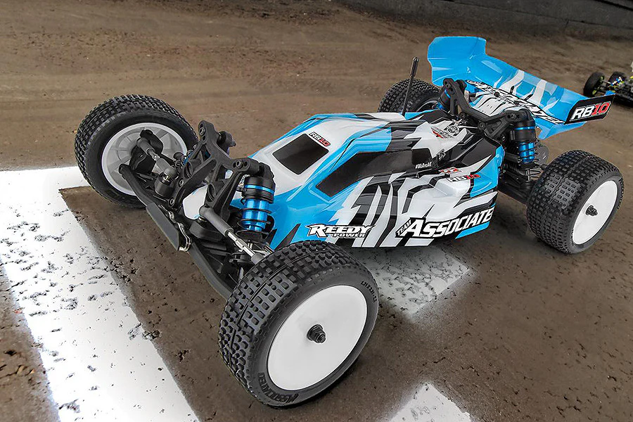 Team Associated Buggy RB10 RTR 1/10 - Bleu AS90031 - Image 5