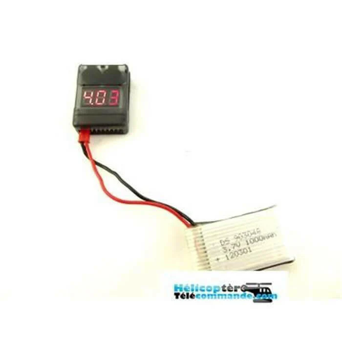 Testeur & Alarme Batterie LiPo/Li-on/LiFe 1-8S - Image 3